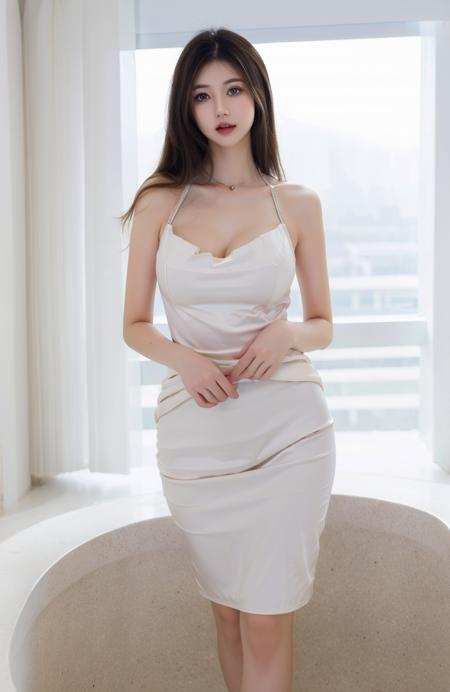 性感白色薄纱连衣裙5+美女丨Sexy white tulle dress 5+ beauties v1.0