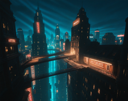 Bioshock Background (Landscape) (Illustrious) (AD) v1.0