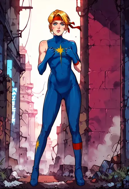 Dazzler - X-Men - Marvel Comics - 2 Outfits