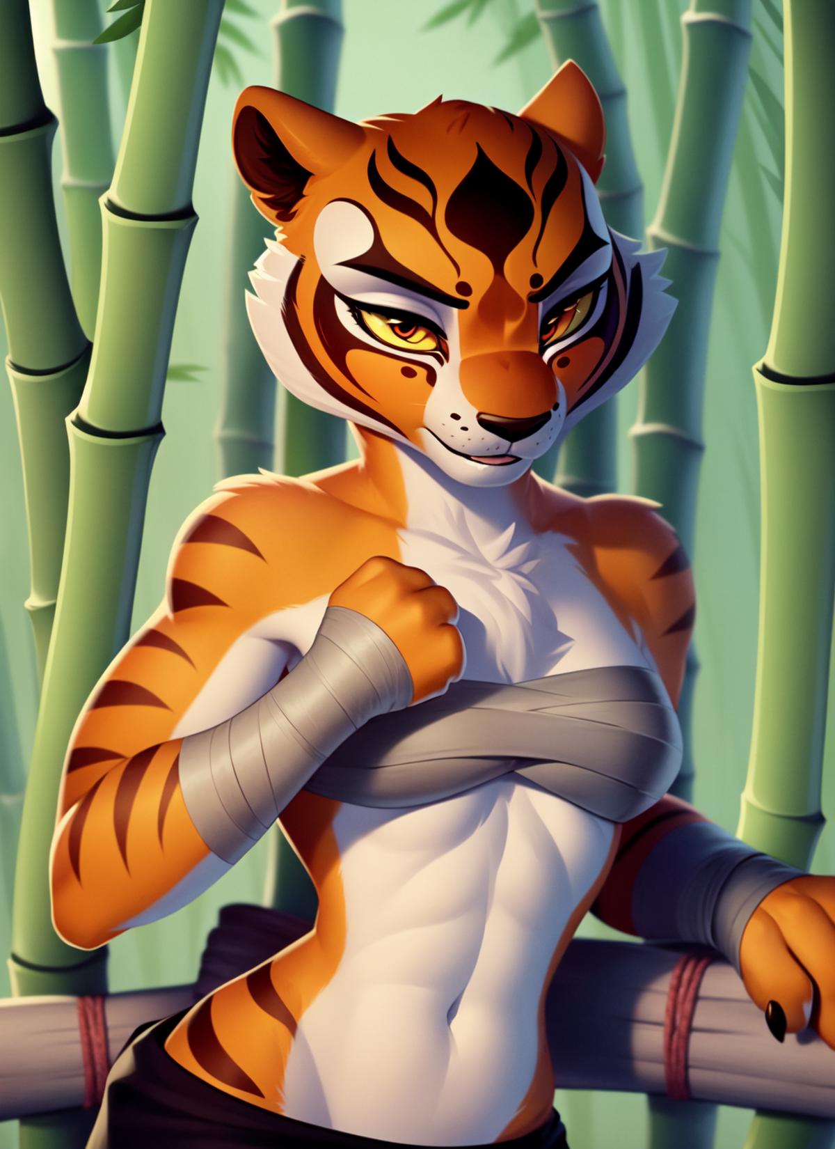 Master Tigress (Kung Fu Panda) image by FinalEclipse