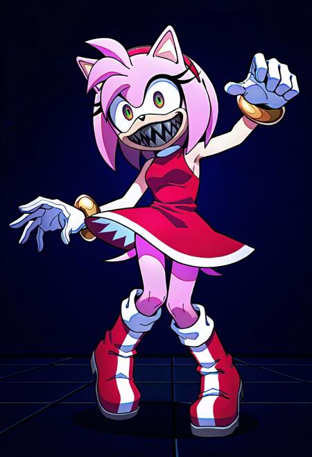 Posessed amy (Sonic X/Friday Night Funkin vs Sonic.exe) Illustrious V1