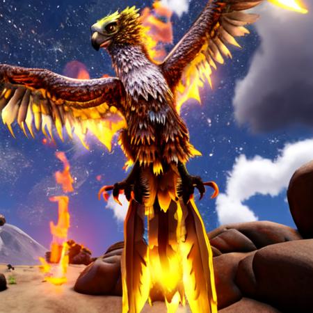 fire bird phoenix