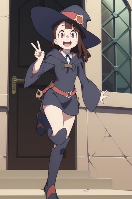 Atsuko Kagari (Little Witch Academia) (Pony Diffusion XL) Commission Kagari