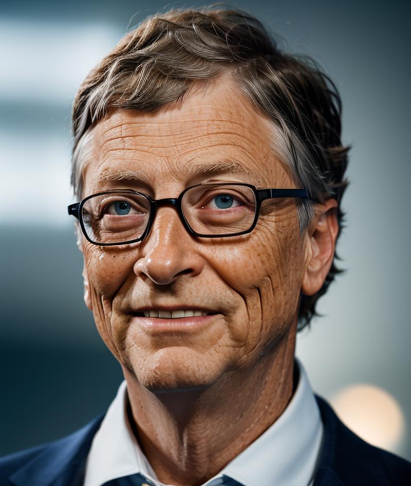 Bill Gates - Businessman, investor, philanthropist (2023) image by zerokool