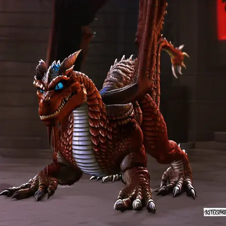 griffin the dragon - dragonheart 2