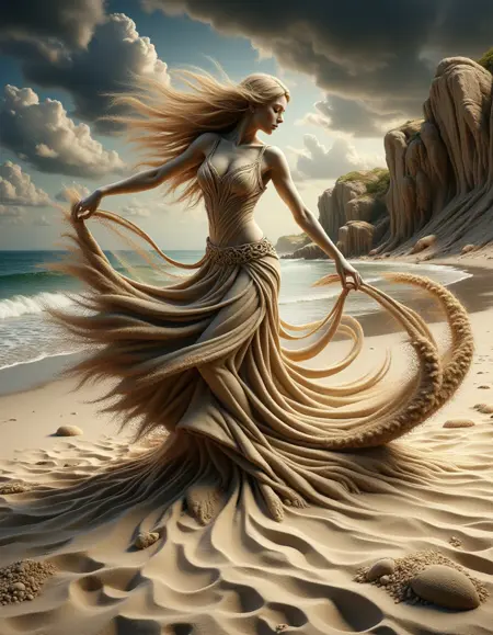 Sand Style [FLUX+SDXL]