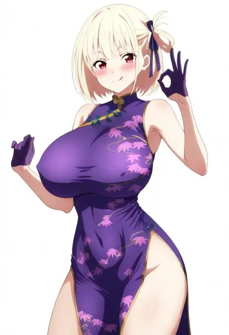 minamoto_no_raikou_(traveling_outfit)_(fate) china dress [pony, ill]
