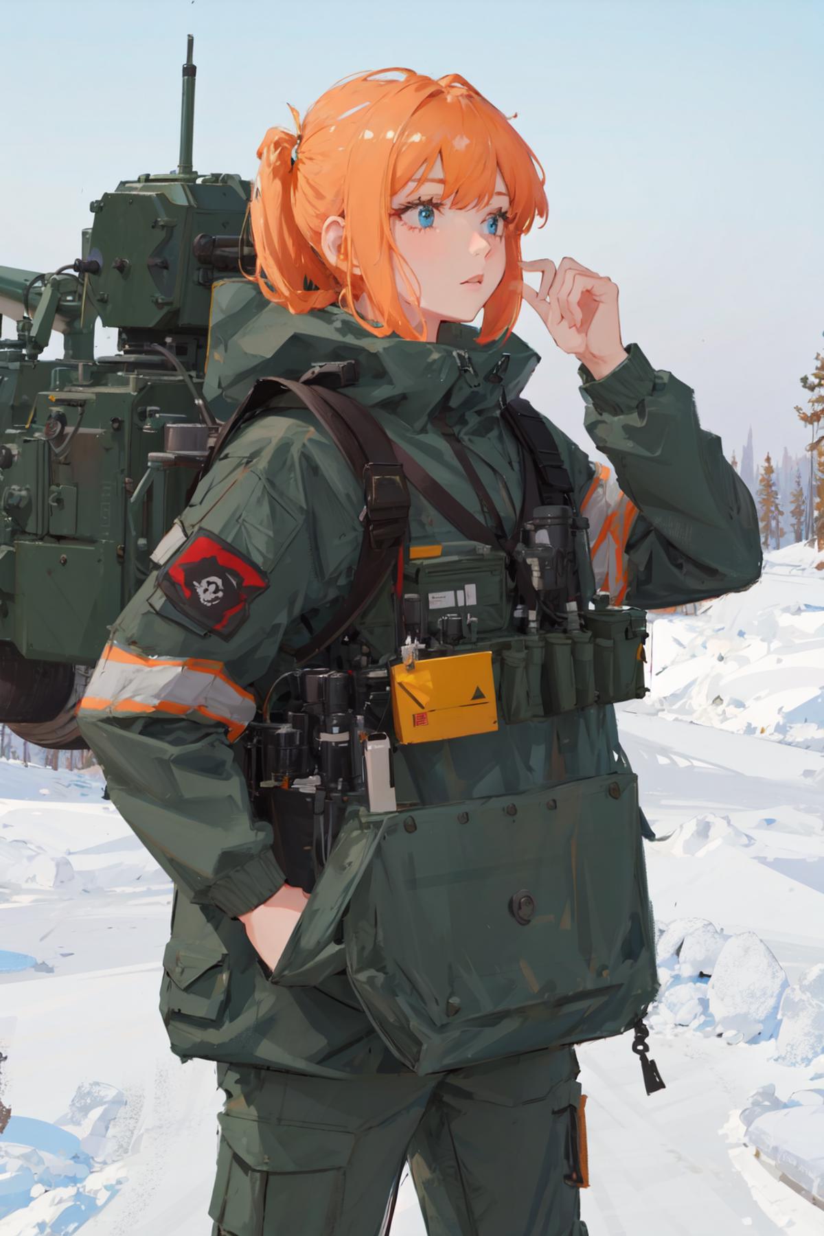 Military Russian Waifu image by cumetani