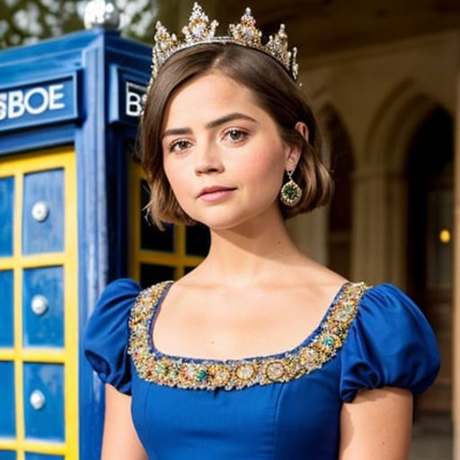 Jenna Coleman LoRA image by fredpenner