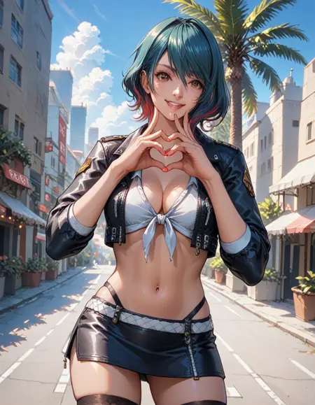 [PonyXL] Tamaki - Dead or Alive (4 outfits)