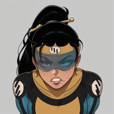 Stripe Mark - Femvincible (Invincible/Blannis Art)