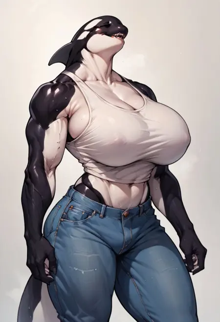 Viking's Anthropomorphic Orca Lora