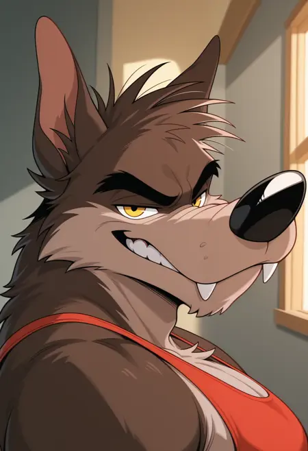 Old Mean Wolf(Illustrious)