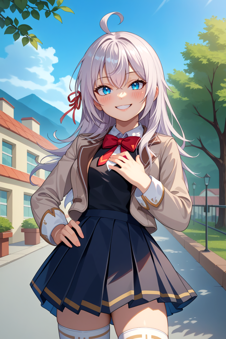 Alisa 'Alya' Mikhailovna Kujou アリサ・ミハイロヴナ・九条 | Alya Sometimes Hides Her Feelings in Russian [Pony XL] v1.0