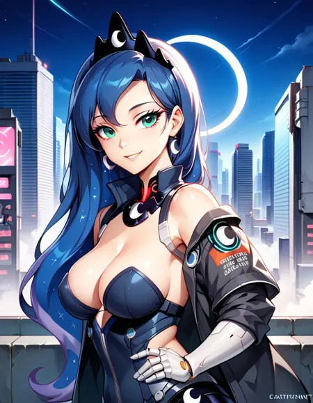 Princess Luna Humanized