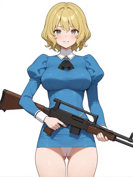 【Illustrious】青デルモ キャサリン アイカ (Blue Delmo Catherine) (AIKa)