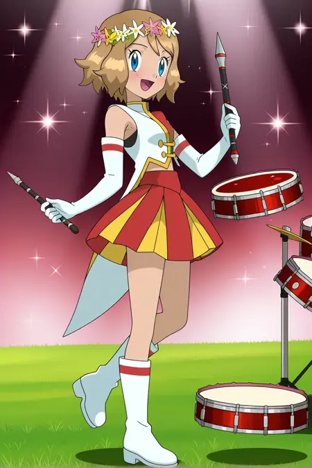 Serena DoriDori Cheerleader Outfit - Pokemon | PonyXL