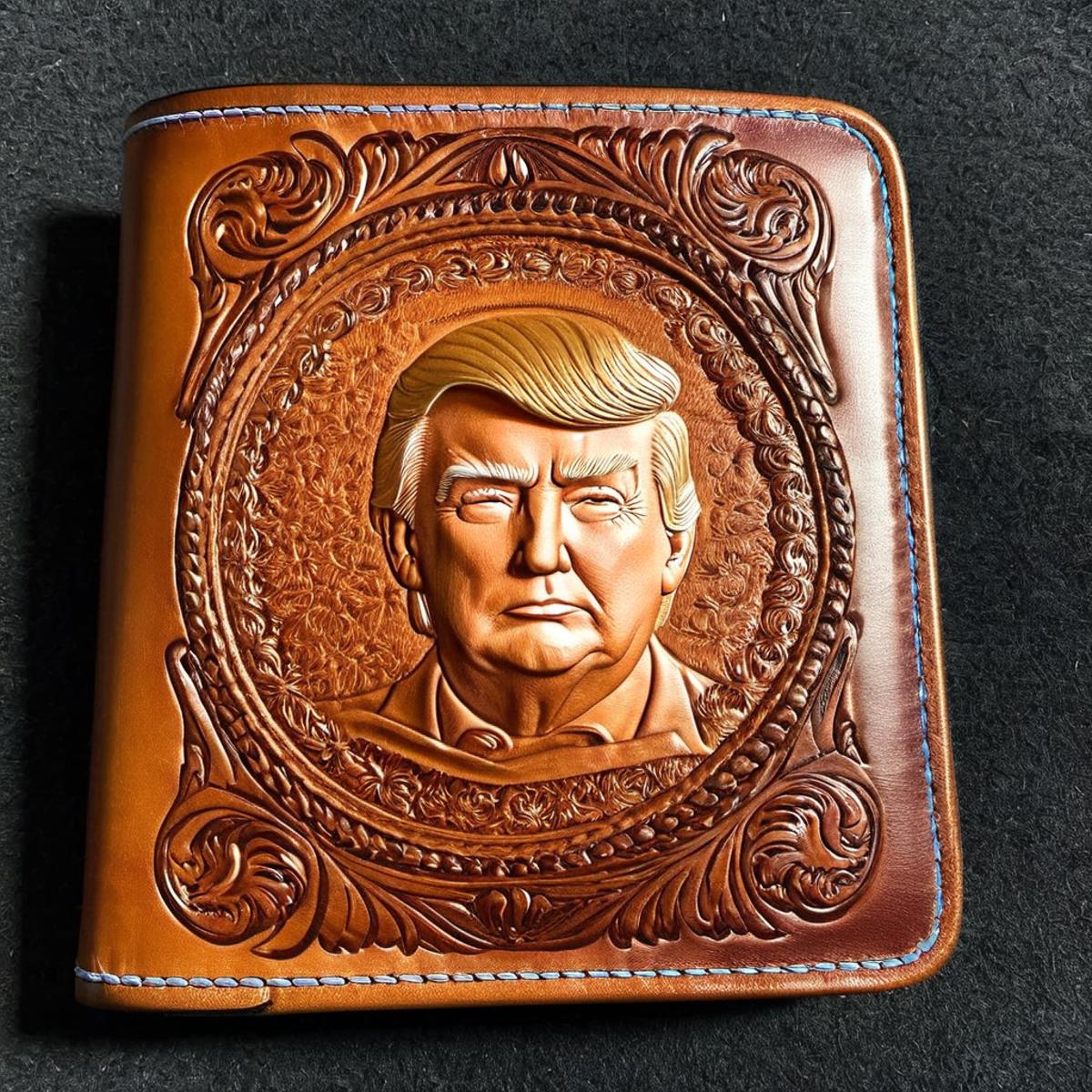 Sheridan Style Western Tooled Leather XL image