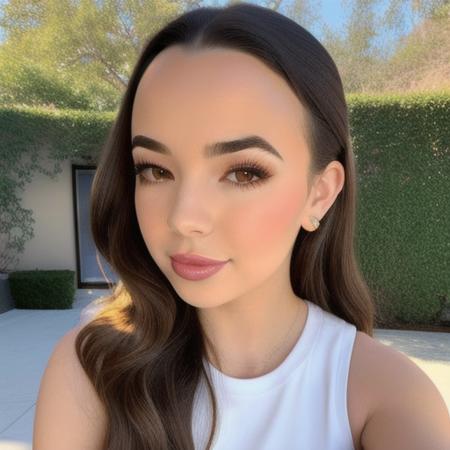 ((stunning)) (vanmerrell:1.2) with glossy nude full lips, goddess <lora:vanessamerrell_lora_LoRA128:1>, high quality, midday sun, highly detailed