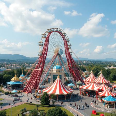 giant amusement park,