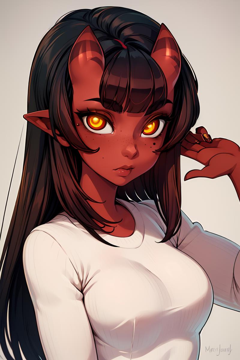 Meru the Succubus (Meruccubus) image by MarkWar