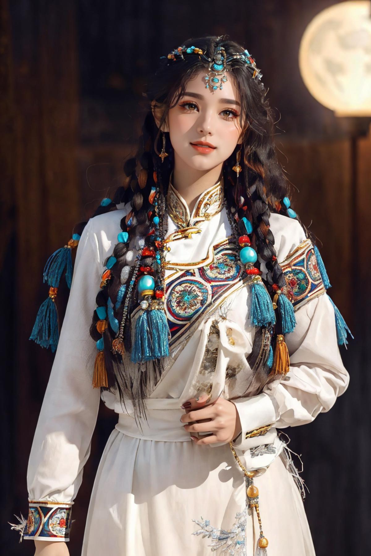 TQ - Tibet Clothes | Trang phục Tây Tạng | Clothing LoRA image by Darknoice