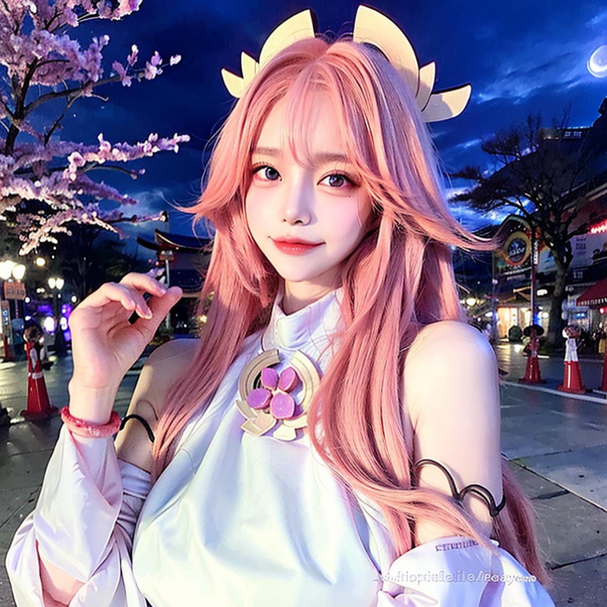 Yae Miko | Realistic Genshin LORA image by WhoIsRiz