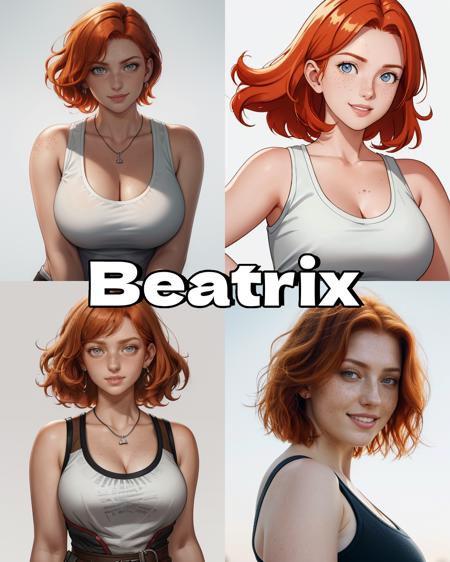 Consistent Faces - Beatrix  |  Embedding v1.0