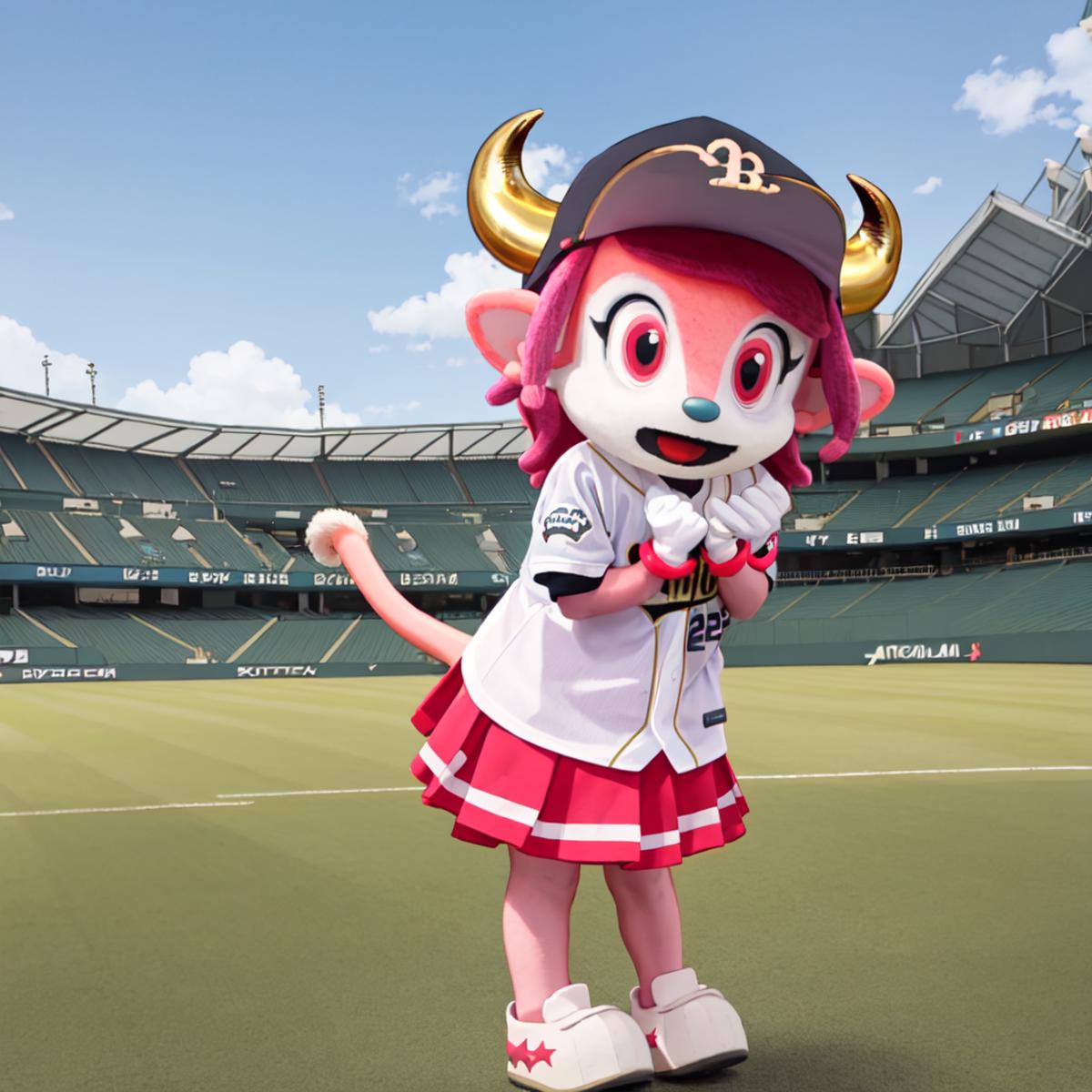 Baseball mascot ORIX Buffaloes Buffallo BELL SD15 image by swingwings