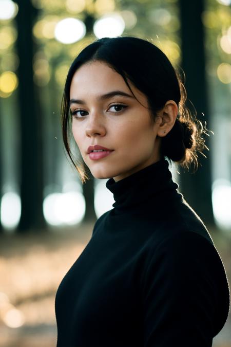 RAW photo, Jen_na <lora:JennaOrtega:0.8> wearing a black turtleneck, epic character composition, by ilya kuvshinov, alessio albi, nina masic, sharp focus, natural lighting, subsurface scattering, f2, 35mm, film grain, ,high detailed skin, 8k uhd, dslr, soft lighting, high quality, film grain, Fujifilm XT3