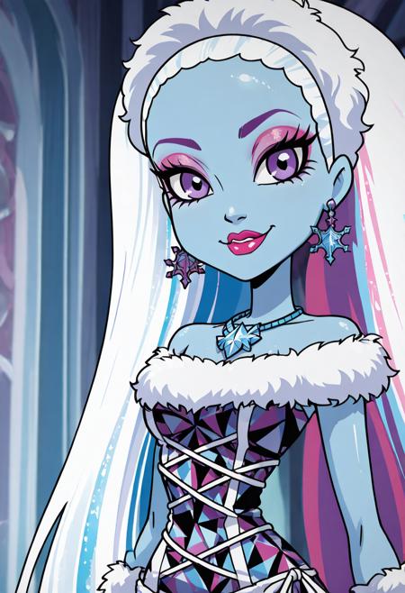 Abbey Bominable (Monster High) [Illustrious & Pony] Illustrious