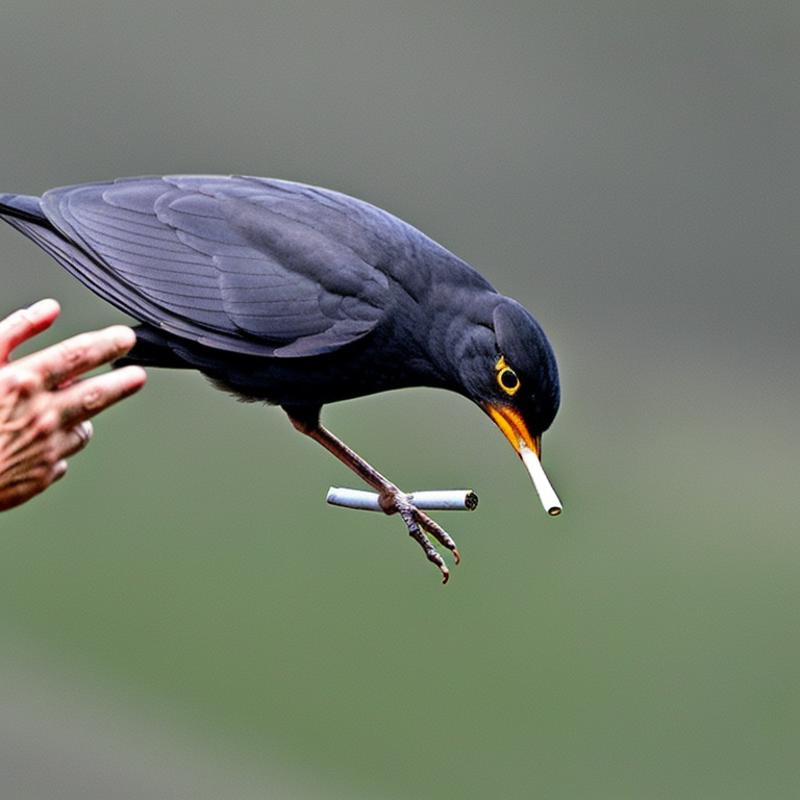 eurasian blackbird image by luciamovie542