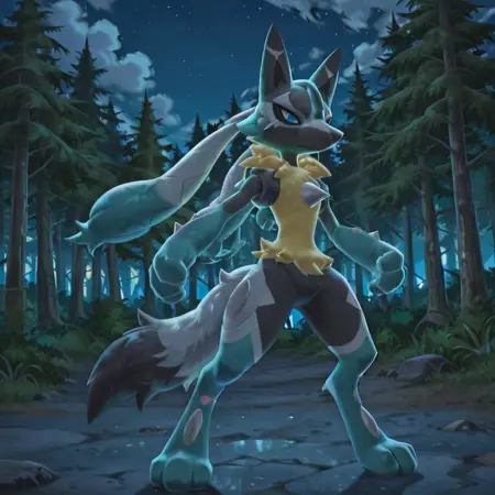 Mega Lucario Z (Pokemon Legends ZA) Illustrious