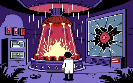 Commodore 64 style pixel art