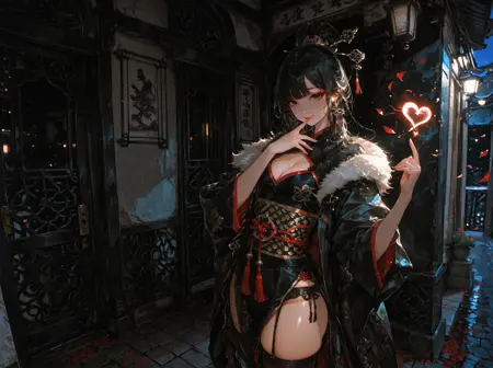 Traditional clothes and interior