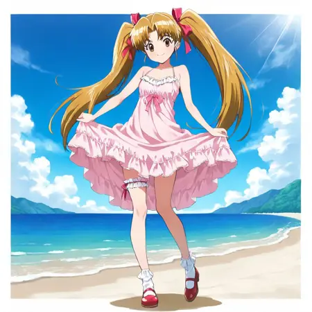 Tsuin Teruko / 都院照子 - THE Gal Mahjong / THEギャル麻雀 (DS) (Anime Version) (V2)