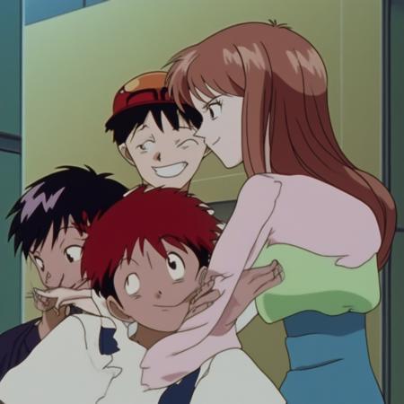 neon genesis evangelion style V1