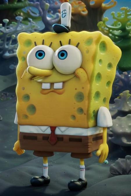 spongebob, CGI, ocean