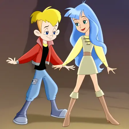 Kex and Mara (Dinotopia: Quest for the Ruby Sunstone)