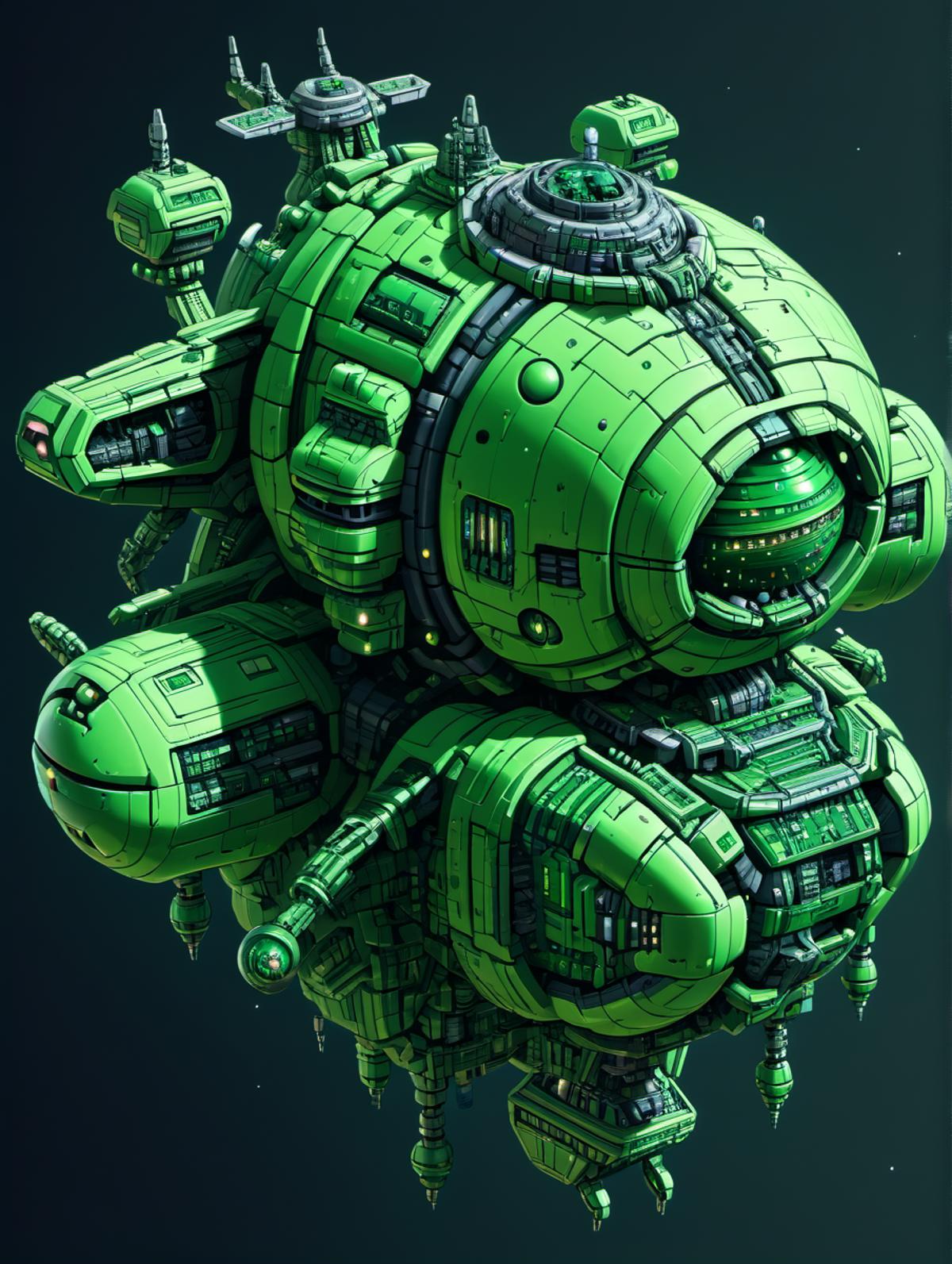 Cute Isometric Spaceships XL image by zathoros