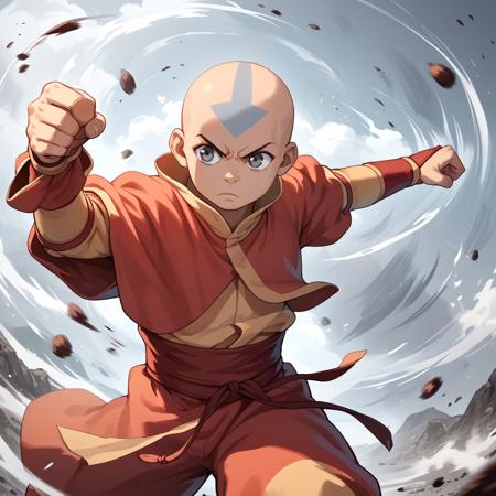 Aang Avatar: The Last Airbender (PonyXL) V1