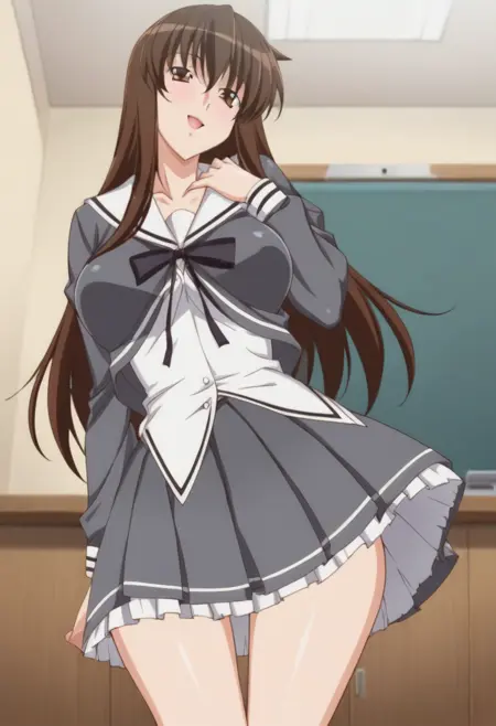 Aoi Aki (Akisora OVA) Pony test