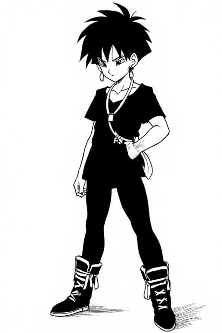 Art style- dragon ball manga V1