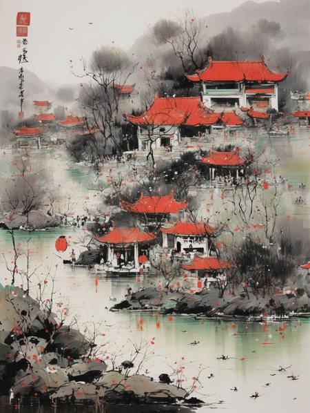 Wu Guanzhong Style SD XL