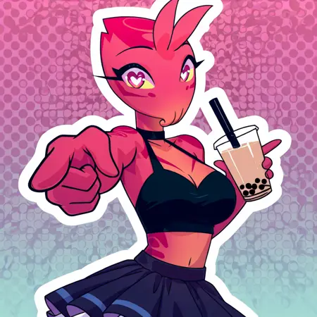 Miu the cuttlefish (by BeautySnake)