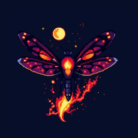 firefly pixel art