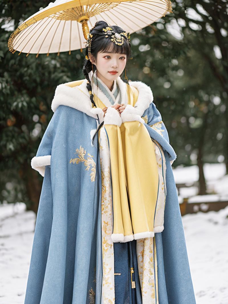 Winter Hanfu - Clothing LoRA image by a0921577576221