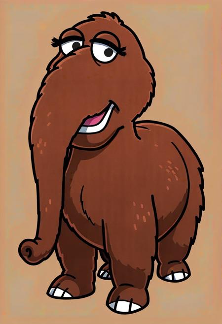 Mr. Snuffleupagus (Sesame Street) Illustrious v1