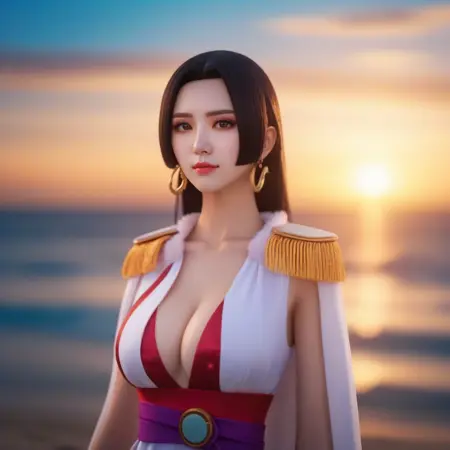 Boa Hancock - One Piece - Realistic & Anime