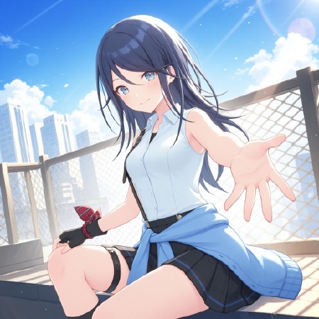 Default Costume (Hoshino Ichika) / Project SEKAI IllustriousXL